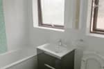 Brand new bathroom fitted in Aigburth. Includes fitting, tiling, electrics and all plumbing works. A complete package!