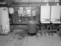 Commercial boiler installation - Ideal Evomax - 120kw boiler installation.